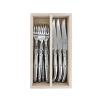 Andre Verdier Laguiole Debutant Cutlery Set 12-Piece Stainless Steel