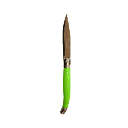 Andre Verdier Laguiole Debutant Fruit Knife Green