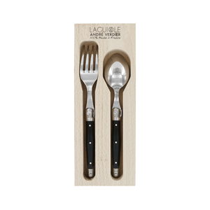 Andre Verdier Laguiole Debutant Kids Set 2-Piece Black