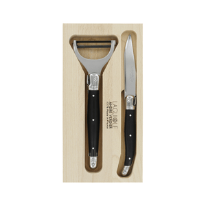 Andre Verdier Laguiole Debutant Preparation Set Black