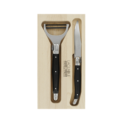 Andre Verdier Laguiole Debutant Preparation Set Black