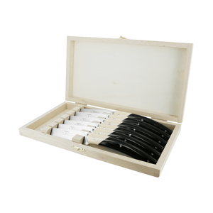 Andre Verdier Le Thiers Elegance Steak Knife Set 6 Piece Bicolour