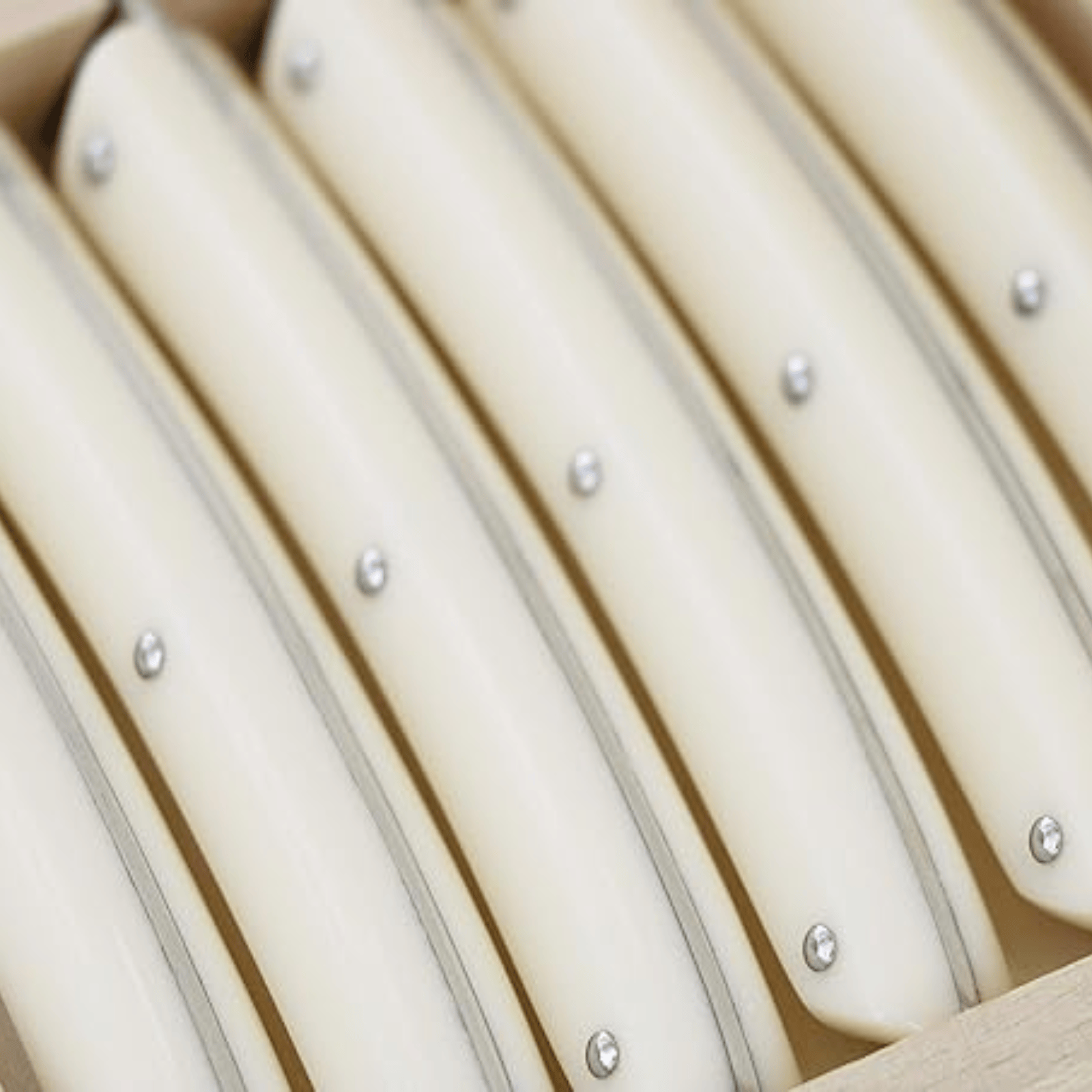 Andre Verdier Le Thiers Elegance Steak Knife Set 6 Piece Ebony