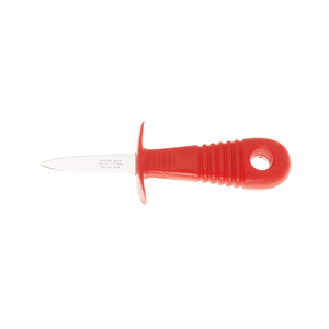 Andre Verdier Poseidon Oyster Knife with Guard Red