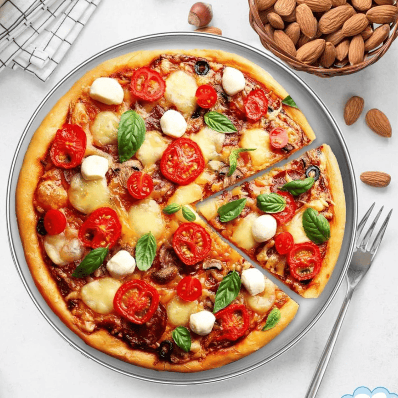 Avanti Aluminium Pizza Tray 25cm