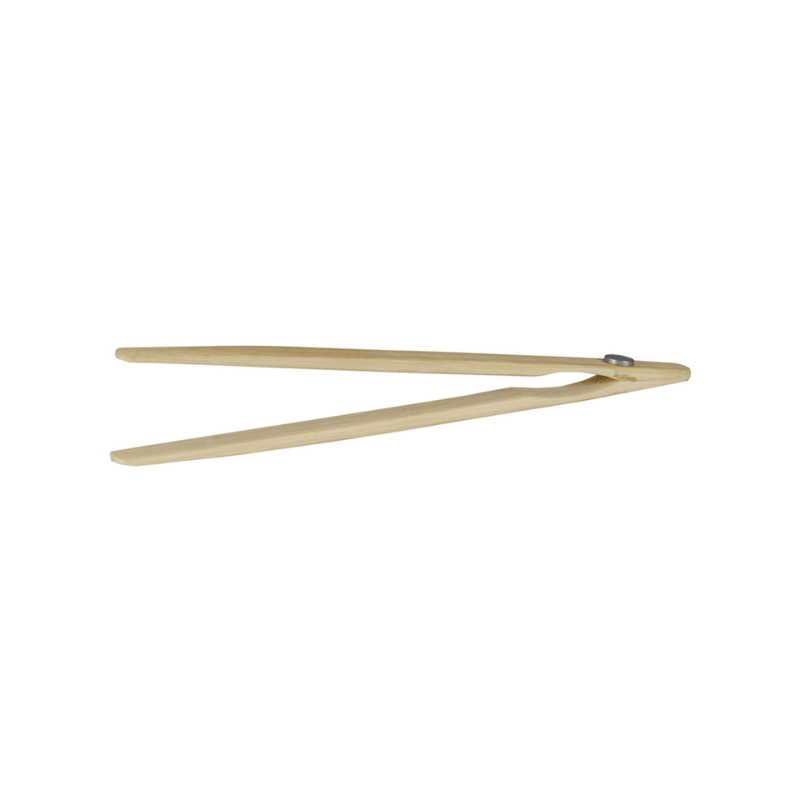 Avanti Bamboo Toast Tongs with Magnet