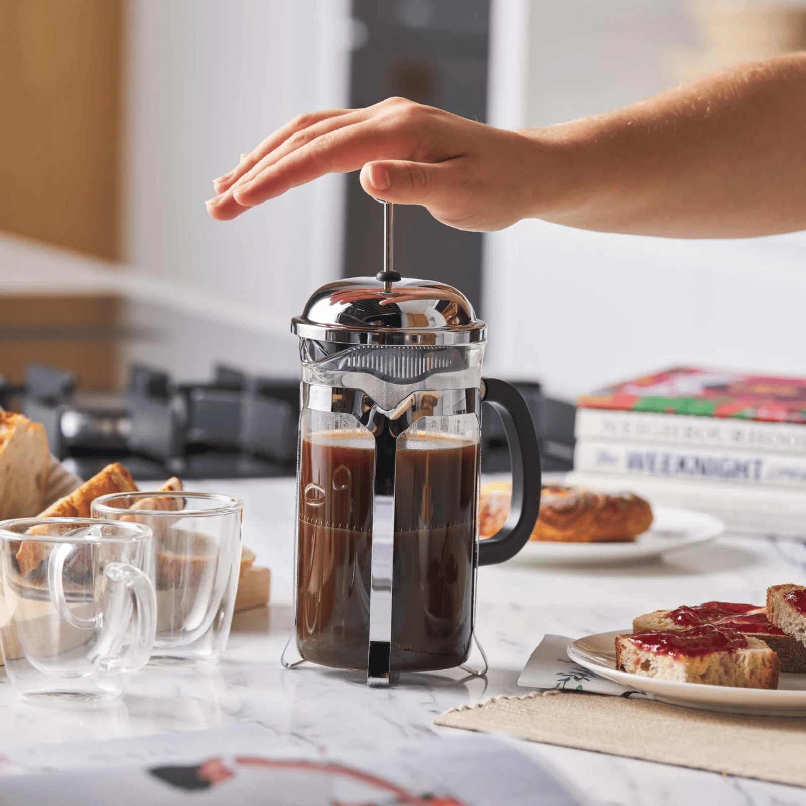 Avanti Domo Coffee Plunger 1 Litre/8 Cup