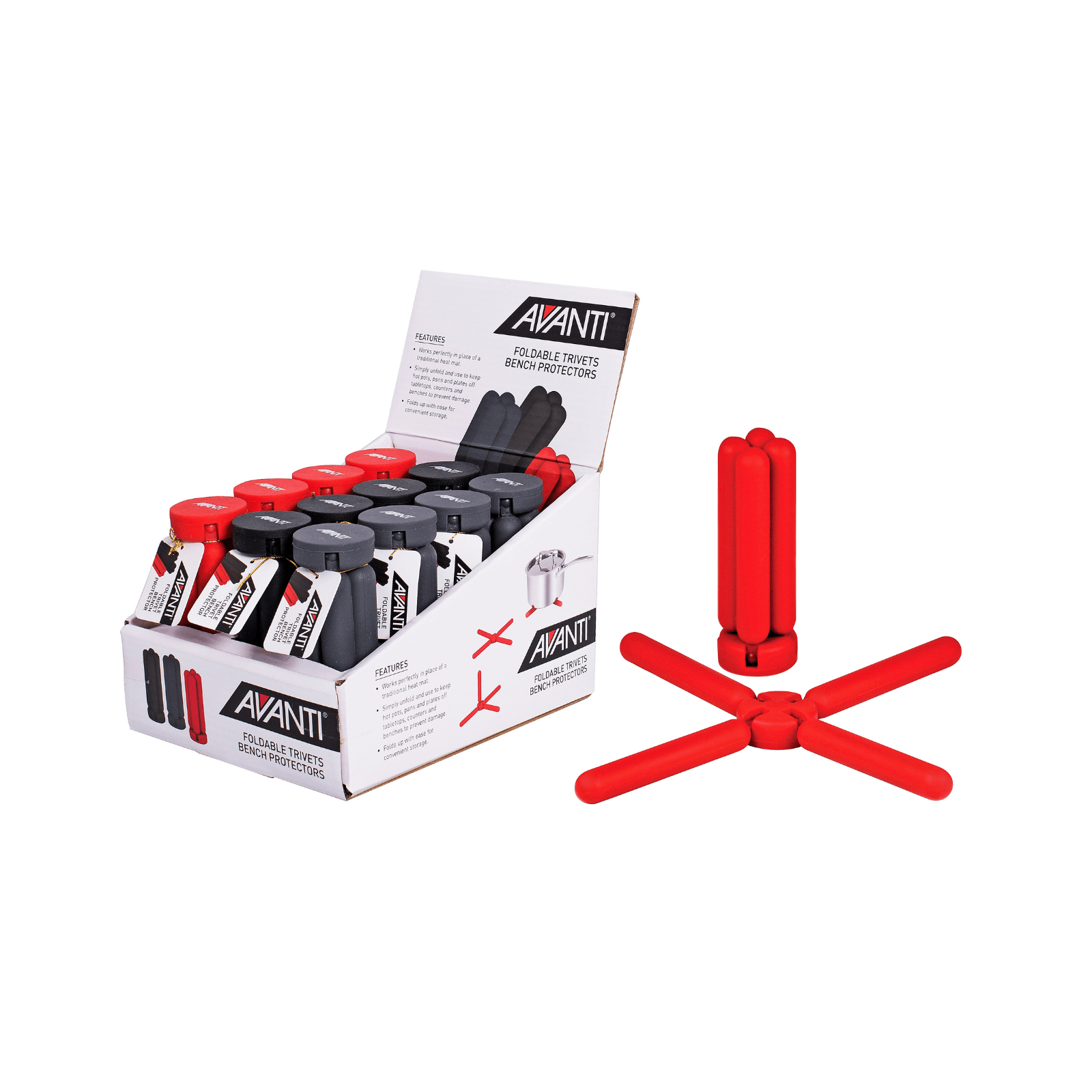 Avanti Foldable Trivets Bench Protectors