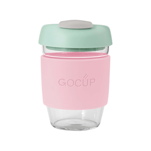Avanti Glass GoCup 296ml Pink/Mint/Grey