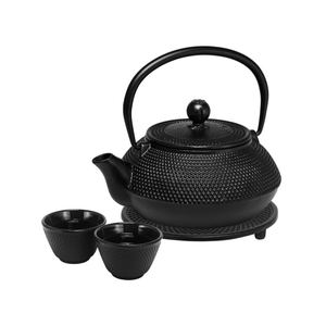 Avanti Hobnail Cast Iron Teapot Set