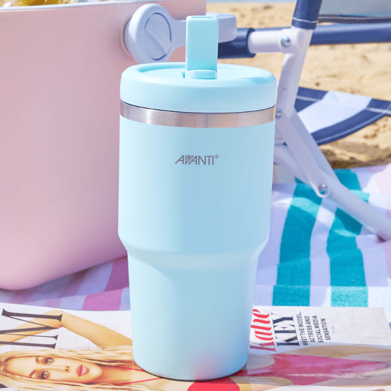 Avanti HydroQuench Smoothie Tumbler 550ml Sea Breeze Blue