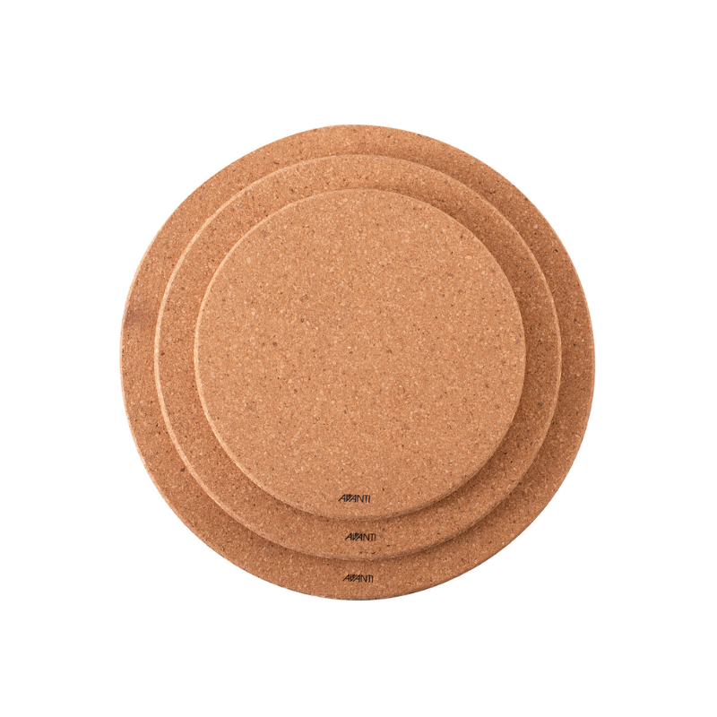 Avanti Magnetic Round Cork Trivets Set of 3