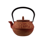 Avanti Majestic Cast Iron Teapot 1.2L Red/Gold