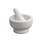 Avanti Marble Footed Mortar and Pestle White