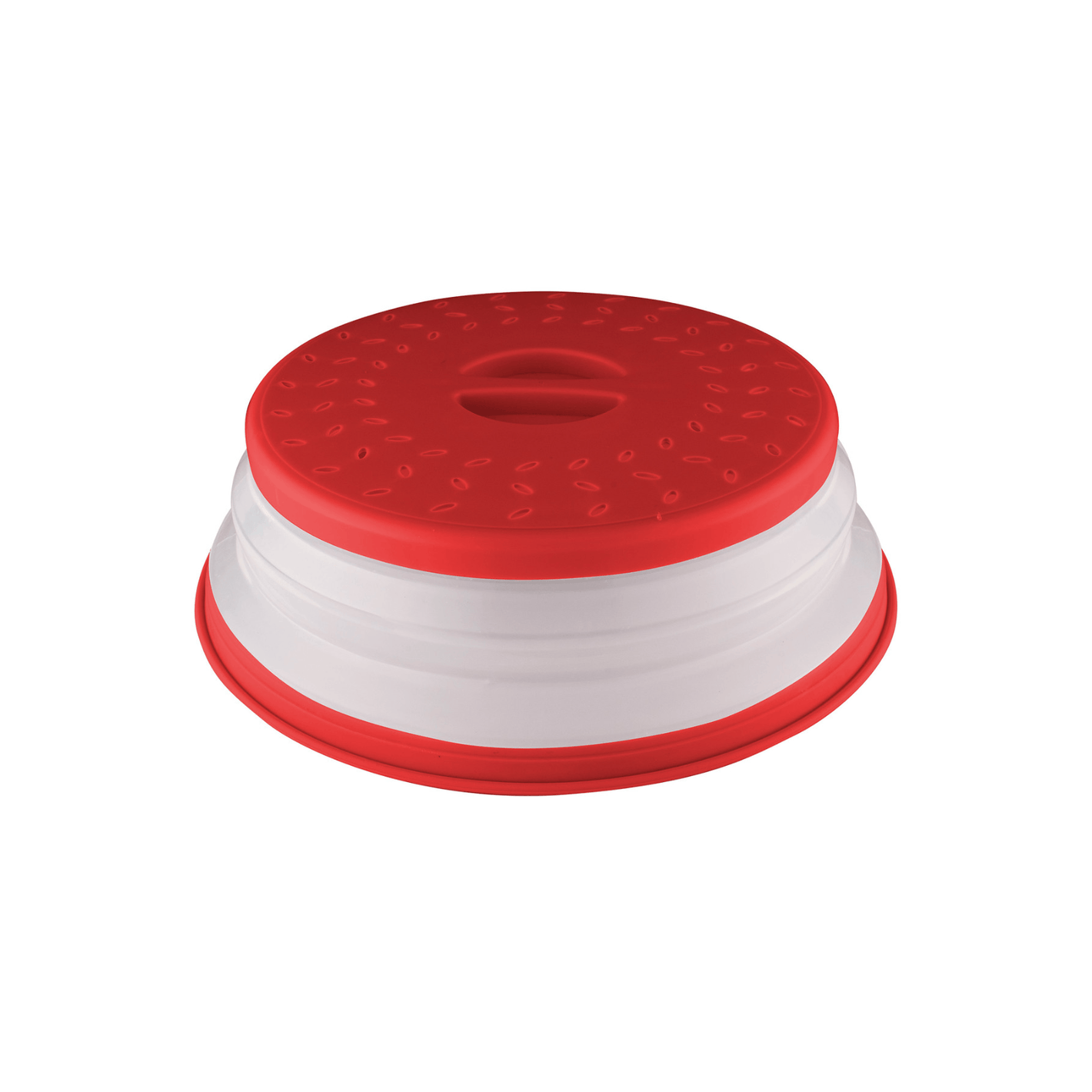 Avanti Microwave Oven Collapsible Food Cover Red
