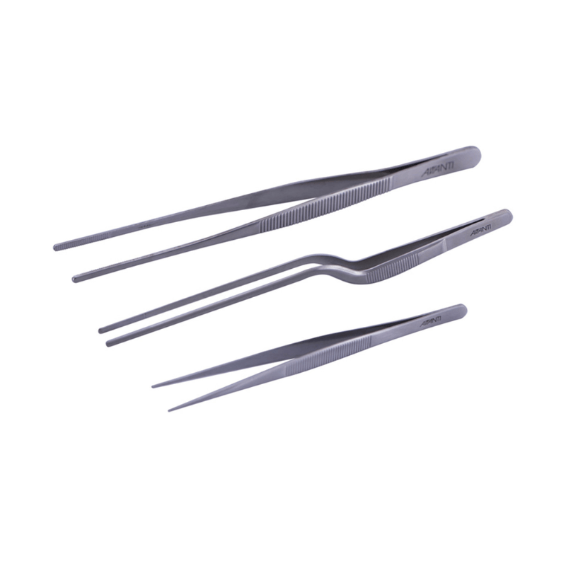 Avanti Plating Tweezers Set 3-Piece