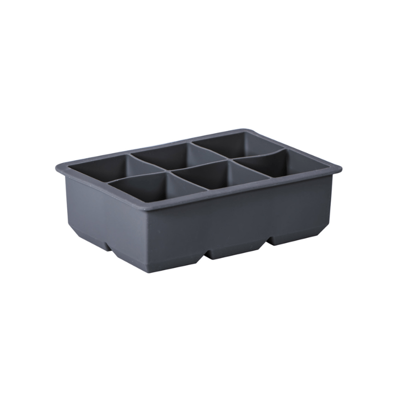 Avanti Silicone 6 Cup King Ice Cube Tray Charcoal