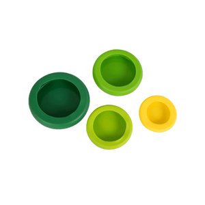 Avanti Silicone Food Savers Set of 4 Green