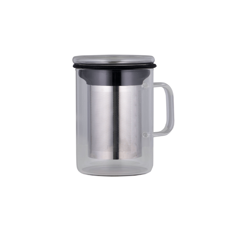 Avanti Tea Mug with Infuser Black 350ml