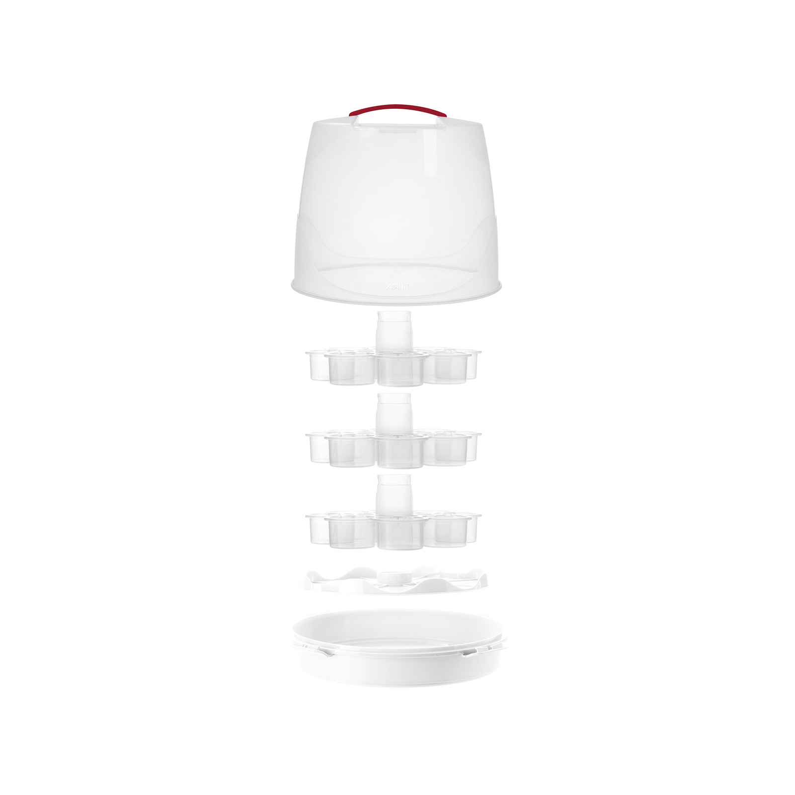 Avanti Universal Cupcake & Round Cake Carrier 24 Cup