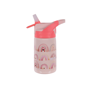 Avanti YumYum Auto Flip Spout Insulated Bottle 375ml Rainbow Magic