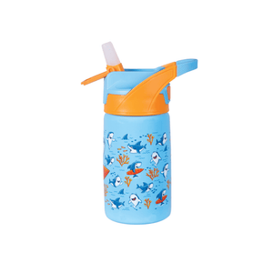 Avanti YumYum Auto Flip Spout Insulated Bottle 375ml Surfing Shark