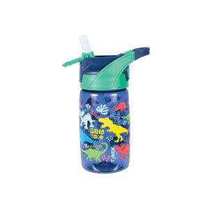 Avanti YumYum Auto Flip Spout Tritan Bottle 450ml Dinosaur Parade