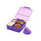 Avanti YumYum Bento Luch Box with Insulated Food Jar Violet