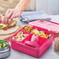 Avanti YumYum Bento Lunch Box with Insulated Food Jar Pink