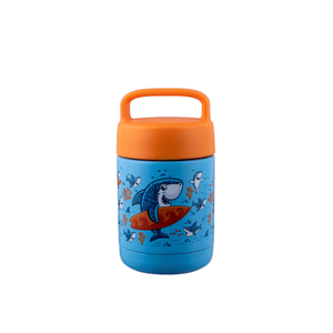 Avanti YumYum Insulated Food Jar 375ml Surfing Sharkie