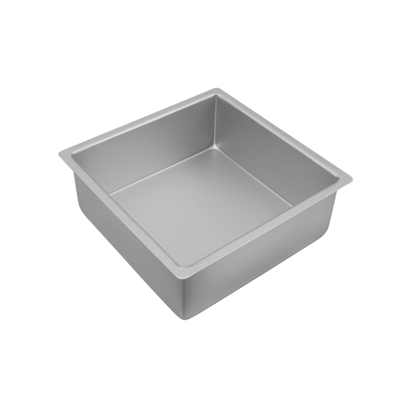 Bakemaster Anodised Square Deep Cake Pan 25cm