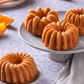 Bakemaster Non-Stick Champagne Assorted Mini Fluted Ring Cake Pan