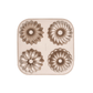Bakemaster Non-Stick Champagne Assorted Mini Fluted Ring Cake Pan