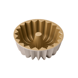 Bakemaster Non-Stick Champagne French Wreath Fluted Ring Cake Pan 24cm