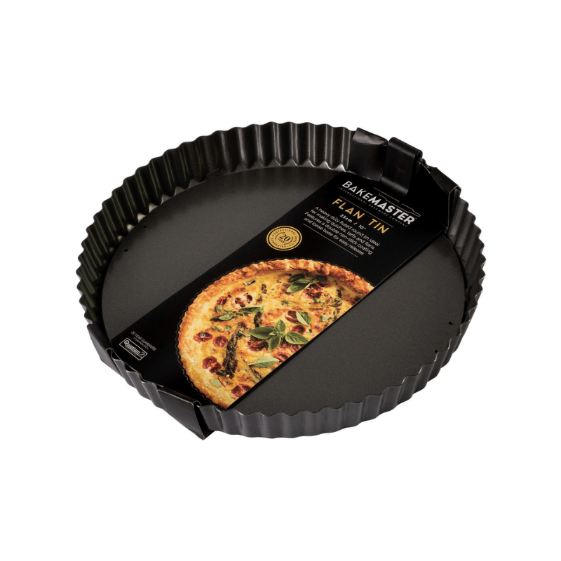 Bakemaster Non-Stick Flan Tin 25cm