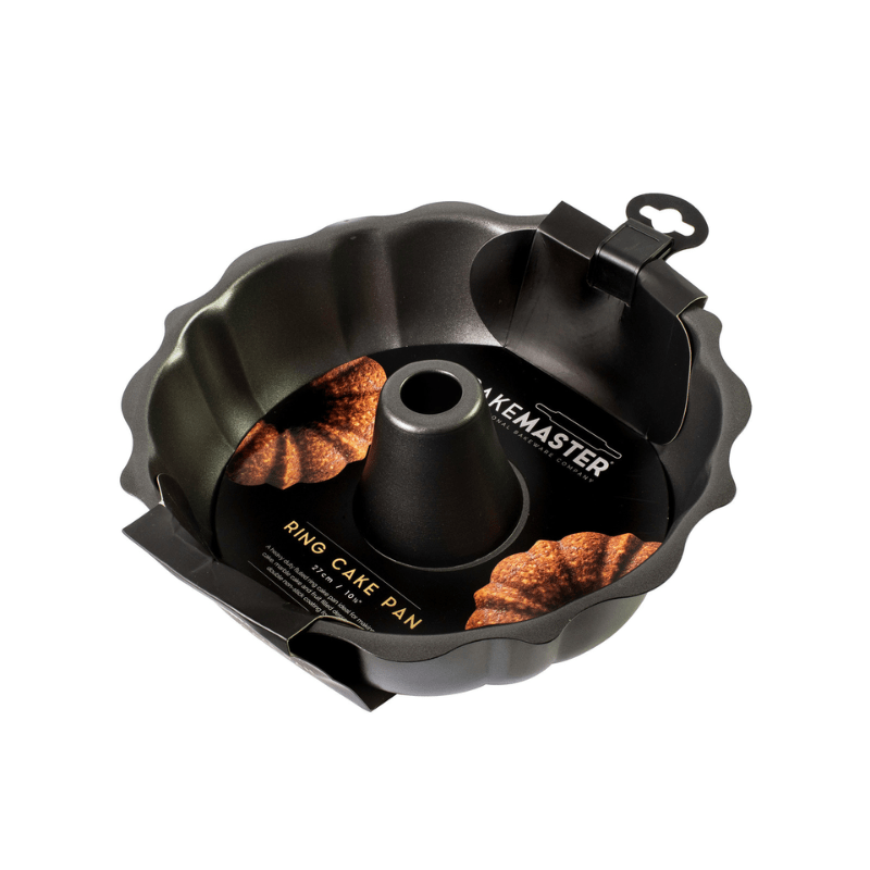 Bakemaster Non-Stick Fluted Ring Cake Pan 27cm The Homestore Auckland