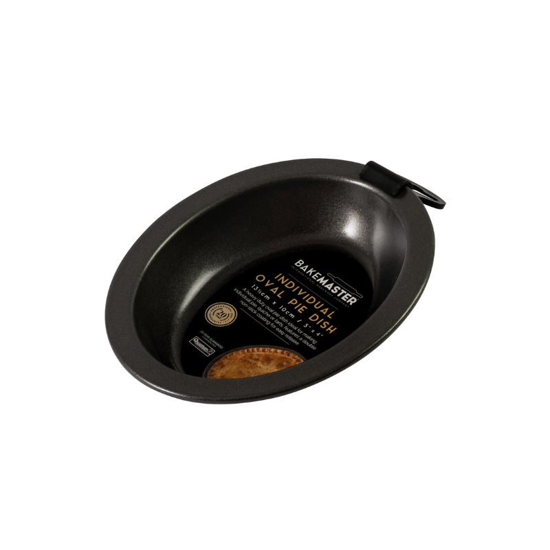 Bakemaster Non-Stick Individual Oval Pie Dish 13.5cm x 10cm