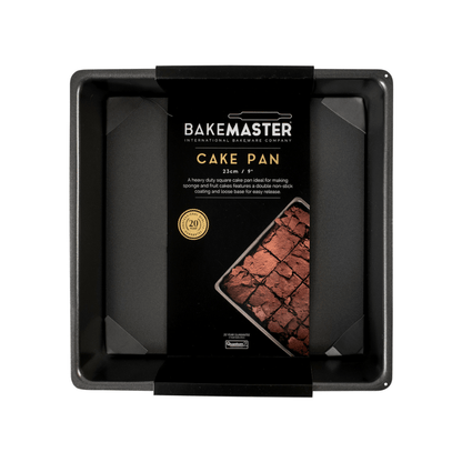 Bakemaster Non-Stick Loose Base Square Deep Cake Pan 23cm The Homestore Auckland