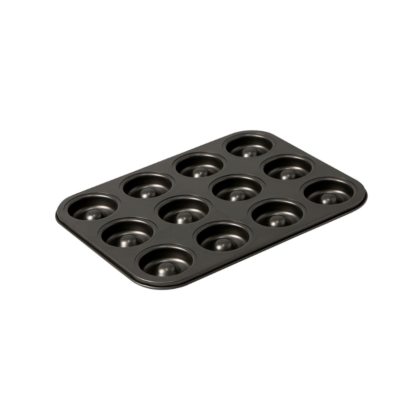 Bakemaster Non-Stick Mini Doughnut Pan 12 Cup