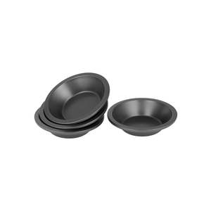 Bakemaster Non-Stick Mini Round Pie Dish 12.5cm x 3cm Set of 4
