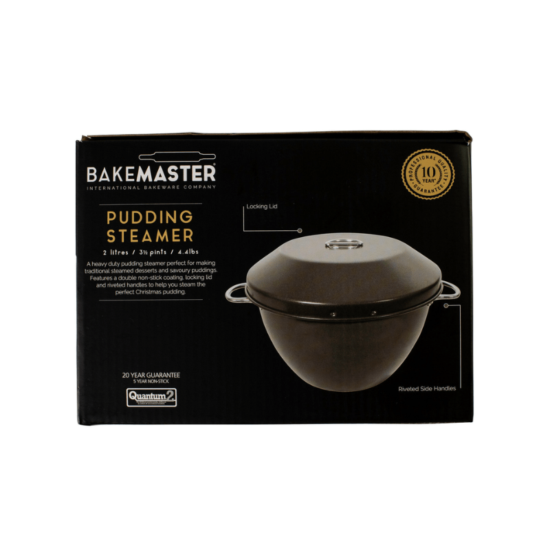 Bakemaster Non-Stick Pudding Steamer 2 litre