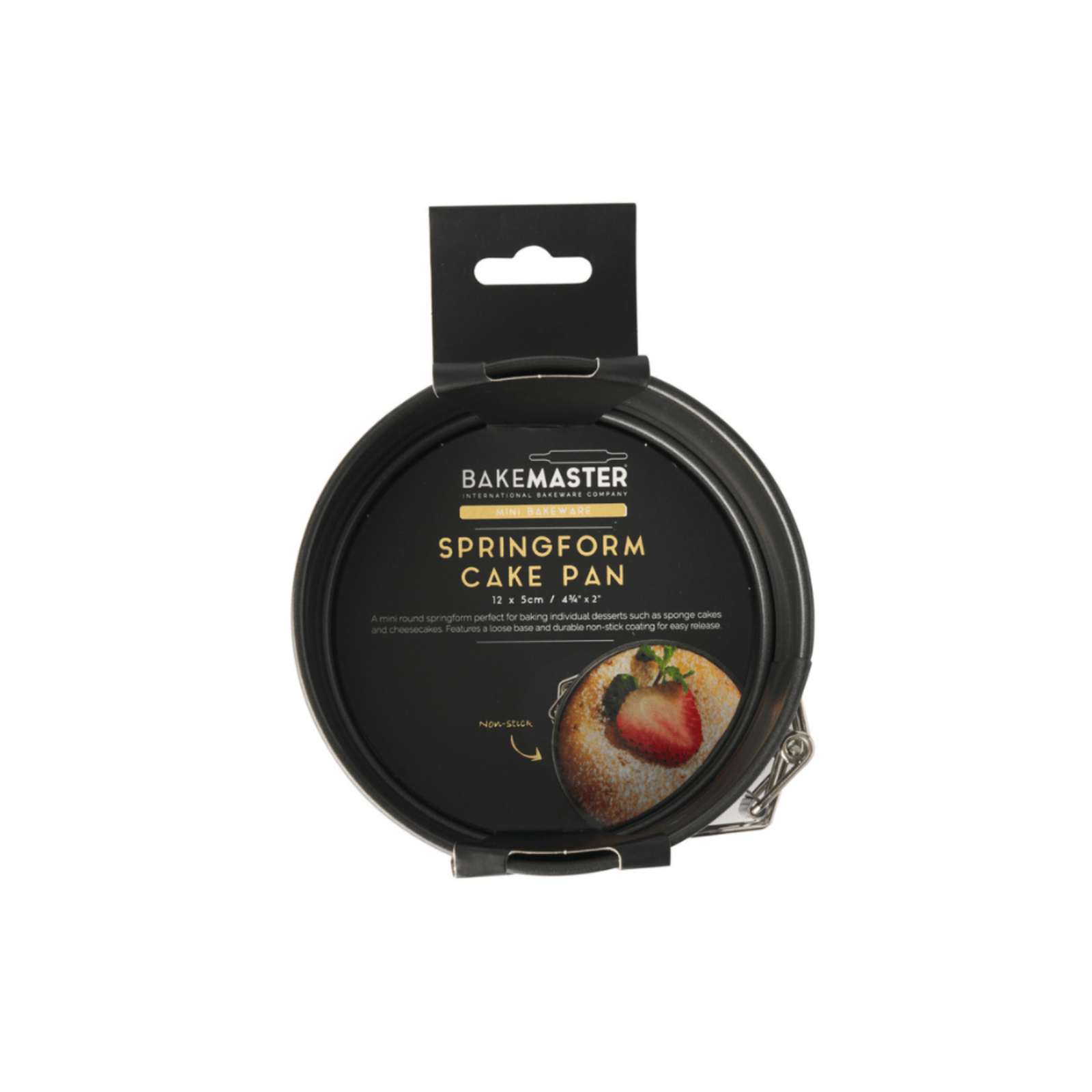 Bakemaster Non-Stick Springform Cake Pan 12cm