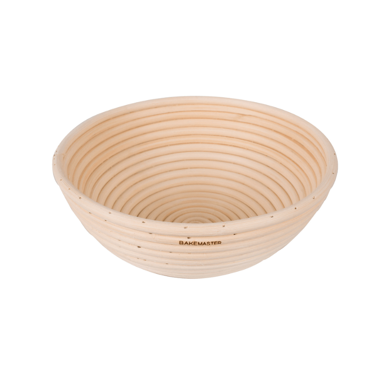 Bakemaster Rattan Round Proving Basket 22cm