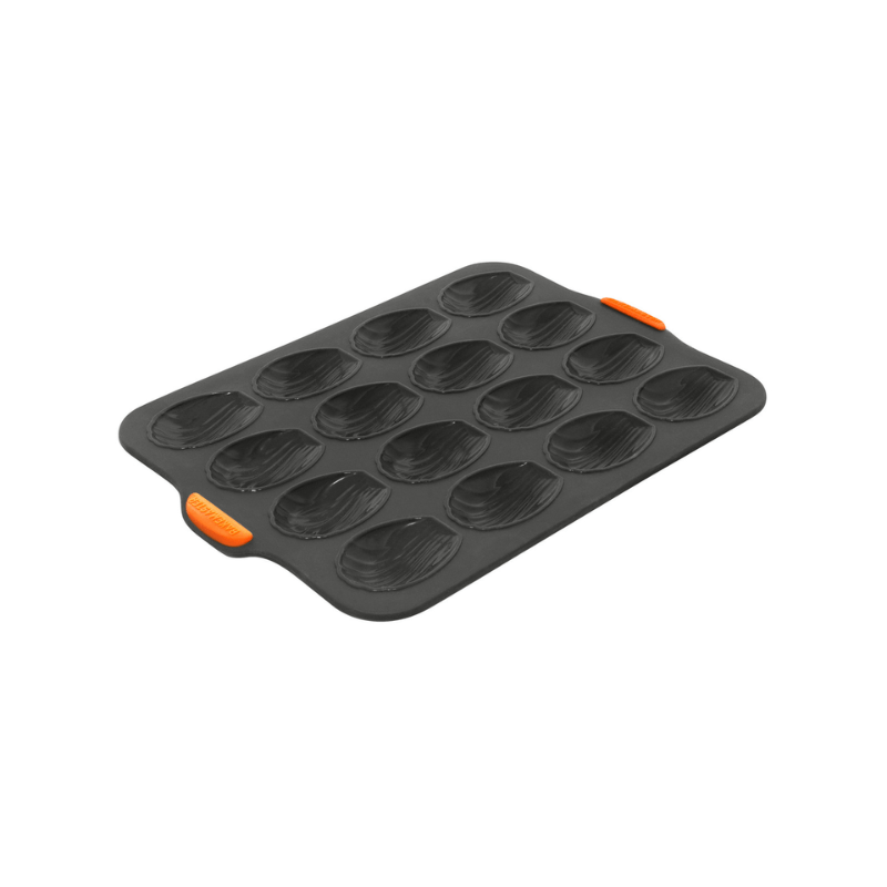 Bakemaster Reinforced Silicone Madeleine Pan 16 Cup