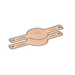 Bakemaster Silicone Round Bread Sling 56cm Set of 2