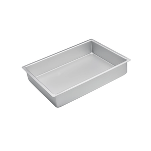 Bakemaster Silver Anodised Rectangular Cake Pan 38cm x 28cm