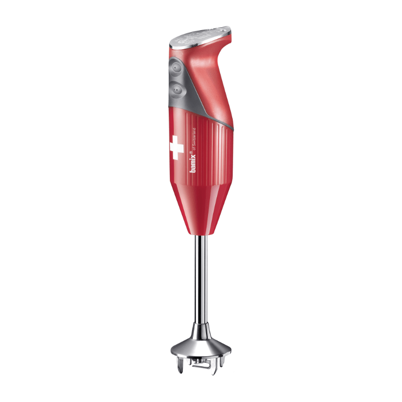 Bamix SwissLine Immersion Stick Blender 200w Red Swiss Flag 70th Anniversary