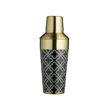 BarCraft Art Deco Cocktail Shaker 650ml