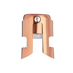 BarCraft Champagne & Prosecco Wine Stopper Copper