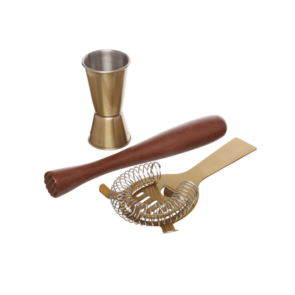 BarCraft Cocktail Tool Set 3-Piece